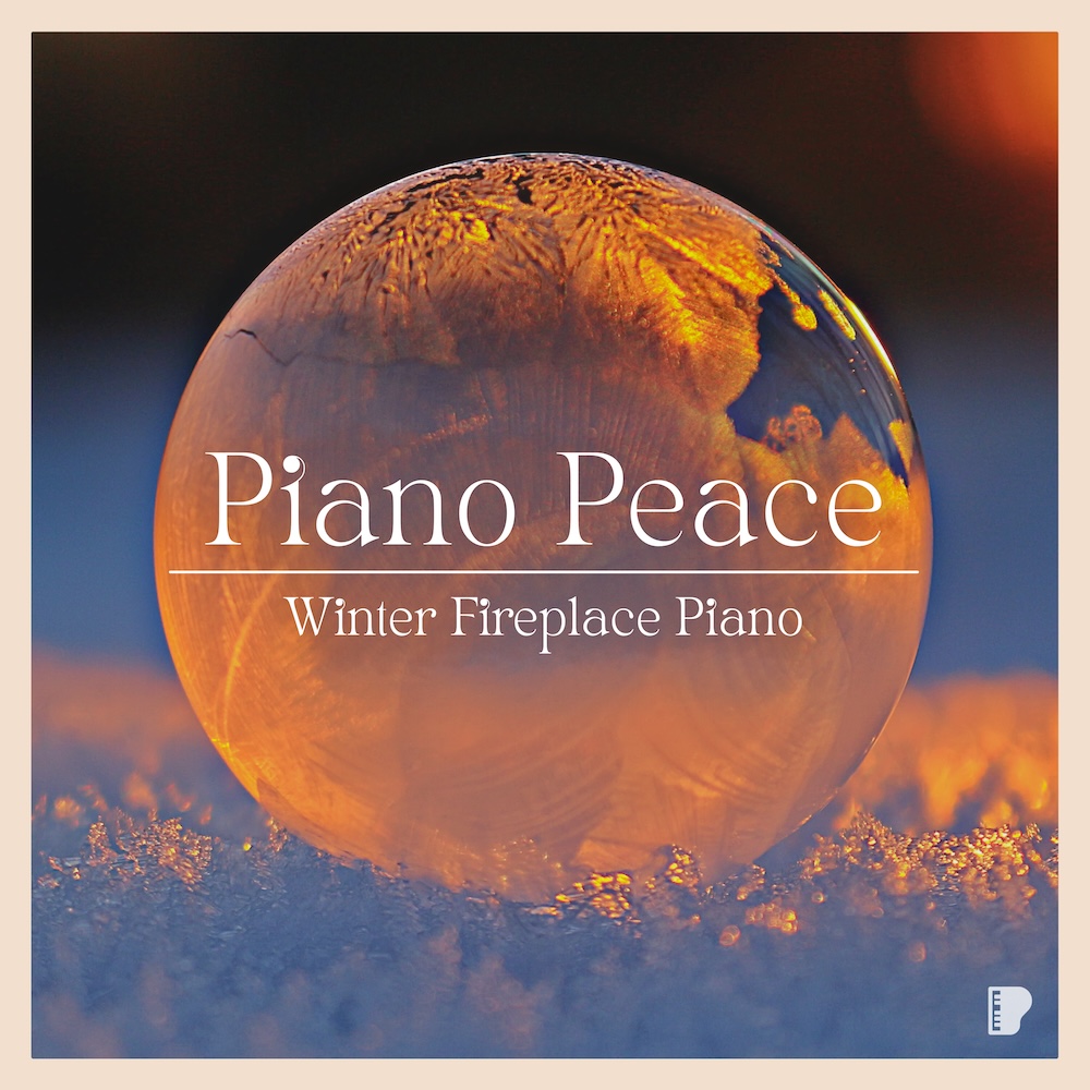 Winter Fireplace Piano